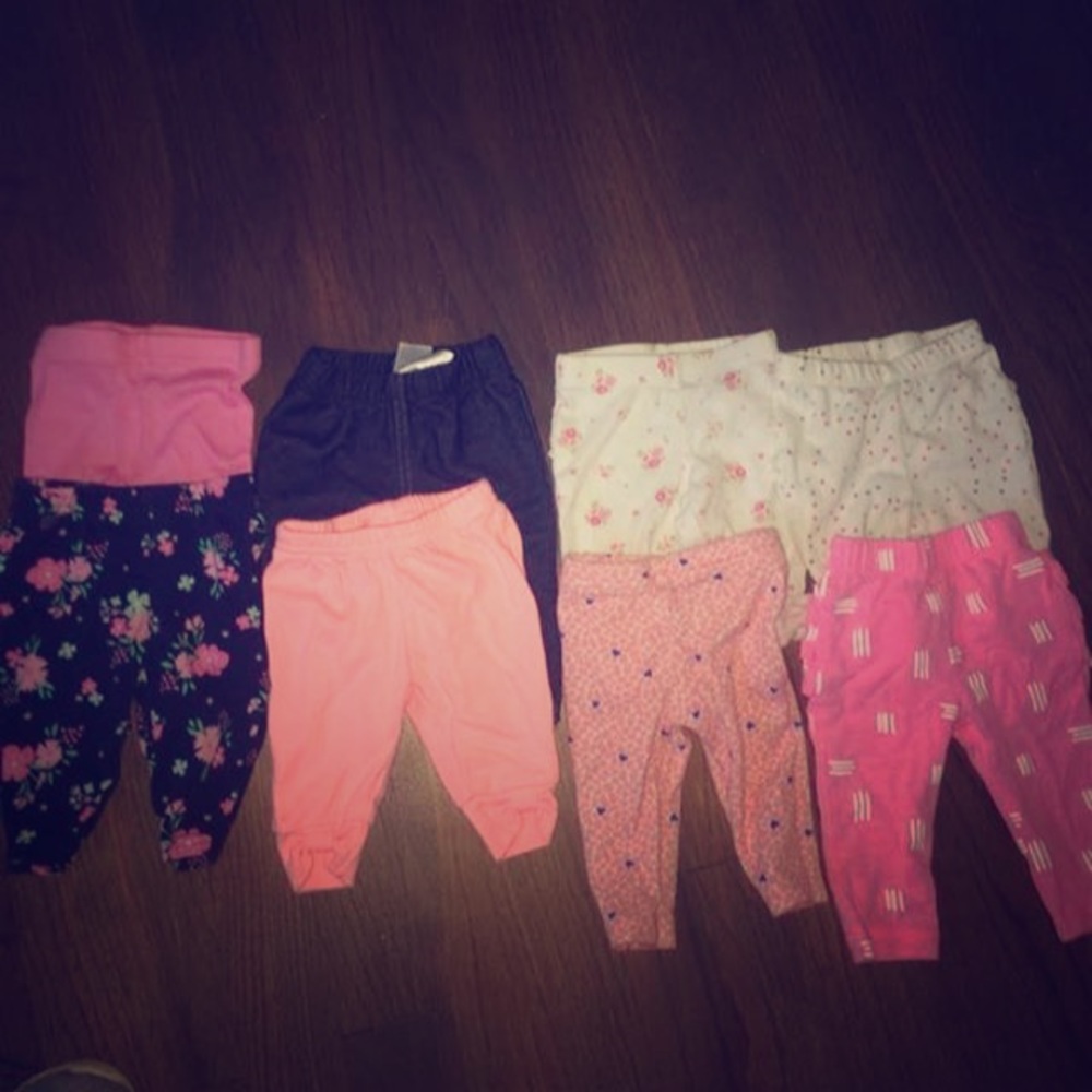 Girls Newborn Pants